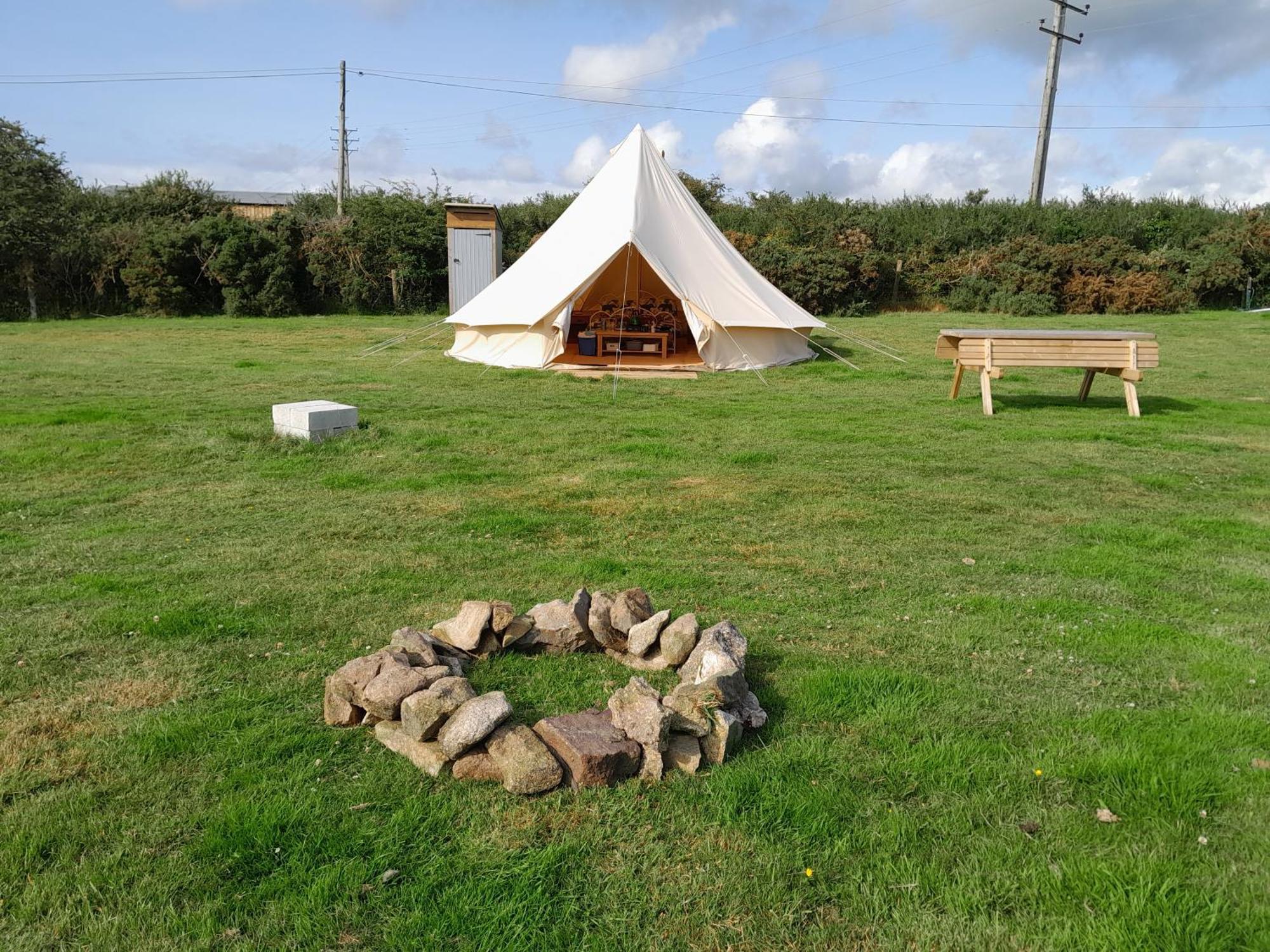Cornish Skies Glamping Pool Exterior photo